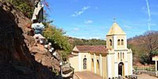 Virgem da Lapa-MG-Imagem e Igreja de N.Sra.da Lapa-Foto:Ernani J. De M.M. 