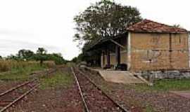 Albuquerque - Estao Ferroviria de Albuquerque-MS-Foto:STUBRIC