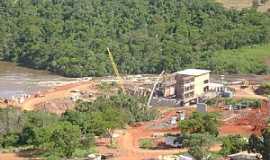 Alto Sucuri - Alto Sucuri-MS-Construo da Barragem-Foto:Ademar - Triunfo 