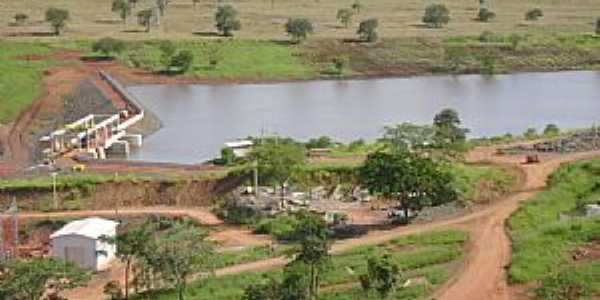 Alto Sucuriú-MS-Construção da Barragem-Foto:Ademar - Triunfo 