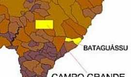 Bataguassu - Mapa