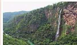 Bonito - Bonito-MS-Cachoeira Boca da Ona-Foto:asmaisbelascidades.