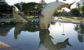 Bonito - Piraputangas na Praa da Liberdade em Bonito-MS-Foto:Paulo Yuji Takarada