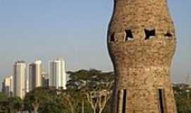 Campo Grande - Monumento junto ao Parque dos Indgenas-Foto:Paulo Yuji Takarada