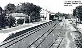 Palmeiras - Palmeiras-MS-Estao Ferroviria em 1976-Foto:J. H. Bellorio