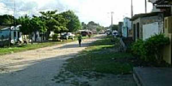 Rua de Boca do Crrego-BA-Foto:camaradebelmonte.