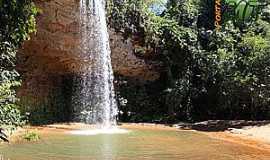 gua Fria - gua Fria-MT-Cachoeira do Pingador-Foto:www.chapadamt.com.br