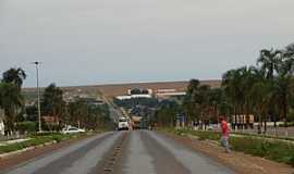 Alto Garas - Alto Garas-MT-Avenida de entrada da cidade-Foto:Danilo Ribeiro