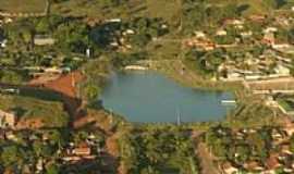 Araputanga - Araputanga-MT-Vista area do Lago e a cidade