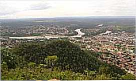 Barra do Garas - Barra do Garas-MT-Vista da cidade e do Rio Araguaia-Foto:Anizio Rezende