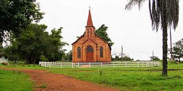 Buriti-MT-Igreja do Colgio Evanglico-Foto:Nlio Oliveira