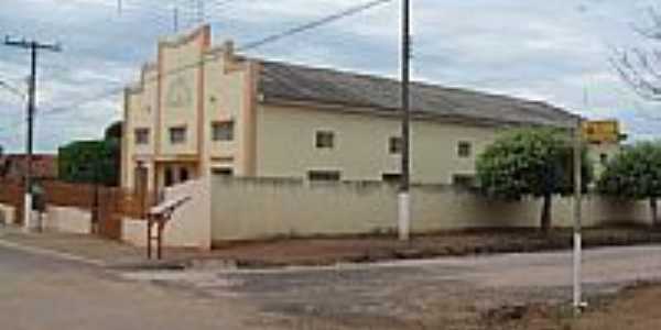 Igreja da Assemblia de Deus em Figueirpolis DOeste-Foto:adilson bo