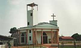 Juna - Igreja de Santo Agostinho em Juna-MT-Foto:Vicente A. Queiroz