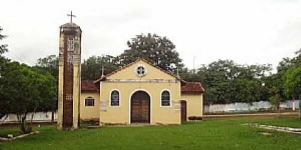 Nova Xavantina-MT-Capela de N.Sra.Auxiliadora-Patrimnio Histrico e Artstico Estadual-Foto:Edinsio Gonalves Pereira Vieira