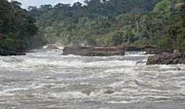 Paranata - Paranata-MT-Cachoeira Sete Quedas no Rio Teles Pires-Foto:medh