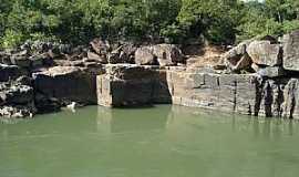 Ponte Branca - Ponte Branca-MT-Rio Araguaia-Foto:Vicentemf