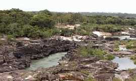 Ponte Branca - Ponte Branca-MT-Trecho do Rio Araguaia com muitas pedras-Foto:Rafael Jos Rorato