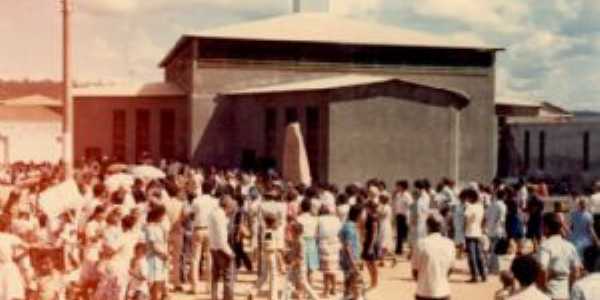 Inaugurao da nova Igreja Matriz de Salto do Cu 29/06/1985, Por Joo Marcos