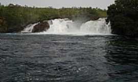 Vale de So Domingos - Cachoeira no Rio Guapor em Vale de So Domingos-MT-Foto:elizeualmeidafesa