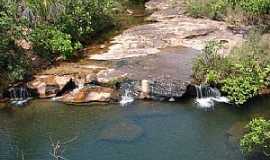 Tesouro - Tesouro-MT-Piscina no Crrego Bora-Foto:Rogrio Salles