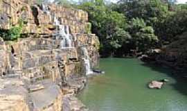 Torixoru - Cachoeira da Usina So Domingos em Torixoru-MT-Foto:elizeualmeidafesa