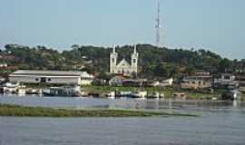 Alenquer - Vista do ancouradouro e parte da cidade de Alenquer-Foto:Spfc_Am