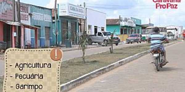 Bannach-PA-Avenida de entrada da cidade-Foto:Agncia Par