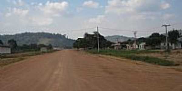 Bela vista do Caracol-PA-Estrada cortando a cidade-Foto:Fabio Jr Oliveira