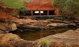 Cacul - Cacul-BA-Sangradouro Barragem do Comocochico na seca-Foto:Sinsio Prates Filho