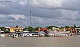 Curralinho - Barcos de passageiros em Curralinho-PA-Foto:Heraldo Amoras