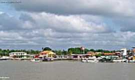 Curralinho - Porto e orla de Curralinho-PA-Foto:Heraldo Amoras