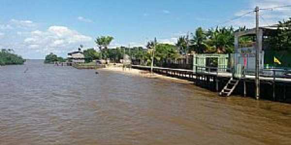 Curralinho-PA-Rua Marambaia e orla martima-Foto:cmcurralinho.pa.