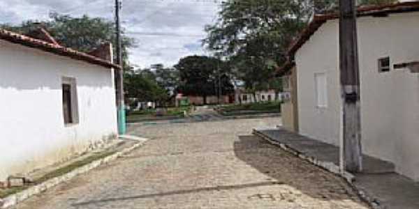 Caiara-BA-Centro do Povoado e a Praa Principal-Foto:Iba Mendes 