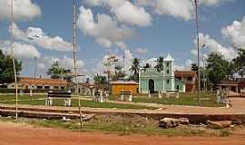 Fernandes Belo - Praa So Benedito - ao fundo a Igreja de So Benedito