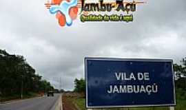 Jambuau - Placa indicativa na Rodovia em Jambuau-PA-Foto:jambuau.comunidades.