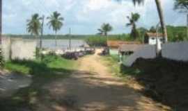 Marapanim - Estrada de acesso a praia de Santa Maria,na vila do Recreio., Por Elielma Borcem