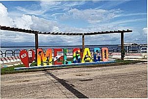 Imagens da cidade de Melga�o  PA