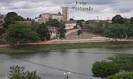 Caldeiro Grande - Caldeiro Grande-BA-Lagoa e vista da cidade-Foto:www.flickr.com 