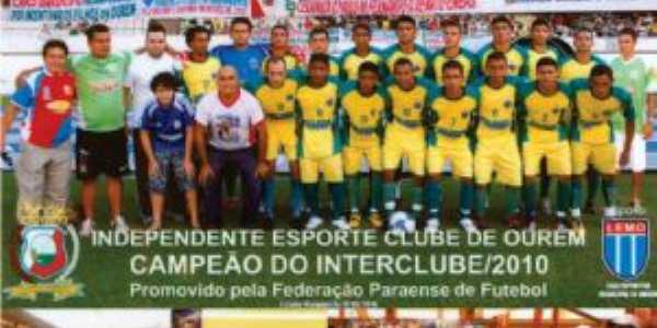 Independente Esporte Clube - campeo do Interclube de 2010 promovido pela Federao Paraense de Futebol - FPF, Por ALFREDO DA SILVA SANTOS SANTOS