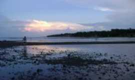 Ponta de Pedras - entardecer na praia de mangabeira, Por silza santana