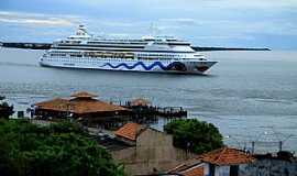 Santarm - Santarm-PA-Navio de passageiros no Rio Tapajs-Foto:luciano passos cruz