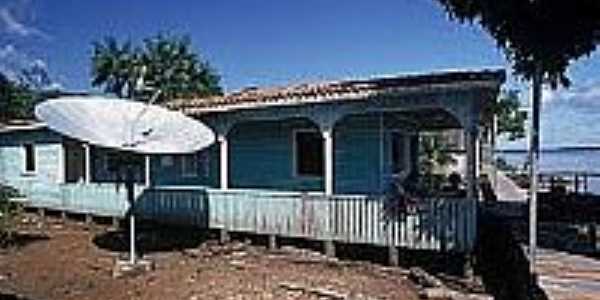 Casa ribeirinha-Foto:naturezabrasileira