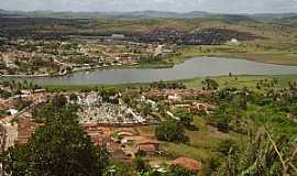 Alagoa Grande - Alagoa Grande-PB-Vista area da Lagoa e parcial da cidade-Foto:DODA DOS PRIMITIVOS