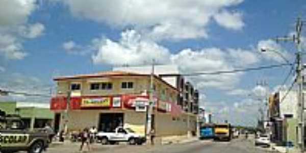 Aparecida-PB-Centro da cidade-Foto:Jos Vanderlei