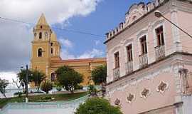 Bananeiras - Bananeiras-PB-Praa central,Igreja e Casaro Patrimnio Histrico-Foto:Mais Brasil Turismo