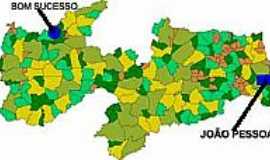 Bom Sucesso - Mapa de Localizao - Bom Sucesso-PB