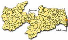 Cacimbas - Mapa de Localizao 