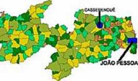 Casserengue - Mapa de Localizao Casserengue-PB