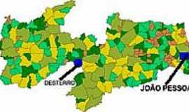 Desterro - Mapa de Localizao - Desterro-PB