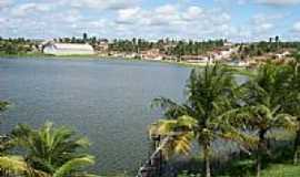 Lagoa de Dentro - Vista do lago e a cidade de Lagoa de Dentro-Foto:Leonaldo